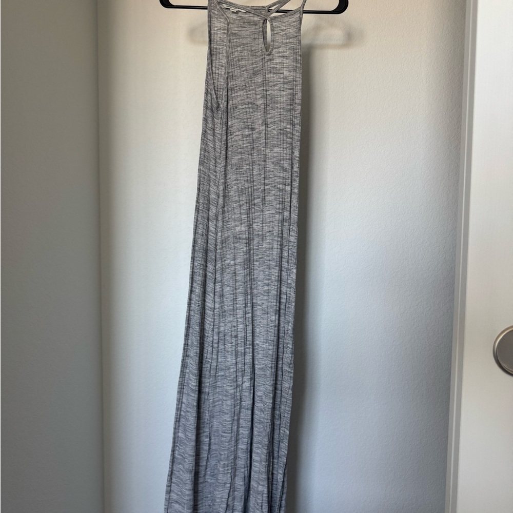 American Eagle Outfitters Heather Gray Maxi Dress